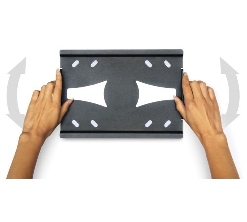 Кронштейн для телевизора Holder LCDS-5010 черный металлик 20"-40" макс.45кг настенный наклон Кронштейн для телевизора Holder LCDS-5010 черный металлик 20"-40" макс.45кг настенный наклон
