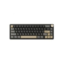 Компактная (65%) механическая клавиатура Royal Kludge R65 - проводная , 66 клавиш, Gasket Mount, Phantom, переключатели RK Chartreuse