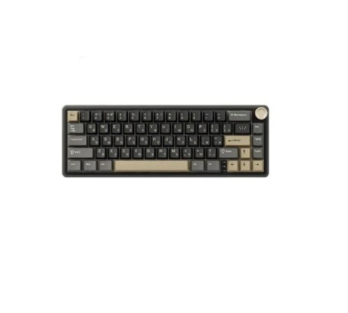 Компактная (65%) механическая клавиатура Royal Kludge R65 - проводная , 66 клавиш, Gasket Mount, Phantom, переключатели RK Chartreuse Компактная (65%) механическая клавиатура Royal Kludge R65 - проводная , 66 клавиш, Gasket Mount, Phantom, переключатели RK Chartreuse