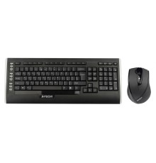 Клавиатура + мышь A4Tech 9300F клав:черный мышь:черный USB беспроводная Multimedia
