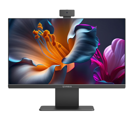 Моноблок IRBIS Groovy AIO 27; 27“(N100;8GB/256GB;IPS;16:9;1920x1080x100Hz;1000:1;250Cd/m2;5ms;HDMI(out);VGA;USB-C;2*USB2.0;4*USB3.0;RJ45;WebC 5MP;WIFI6;BT5.0;Tilt;Spk2*3W;keyb+mouse;WinPro (27N100M282C)