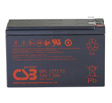 Акб CSB Аккумуляторная батарея для ИБП (10-12 лет) (12V/7.2Ah) (GPL1272 F2 FR CSB)