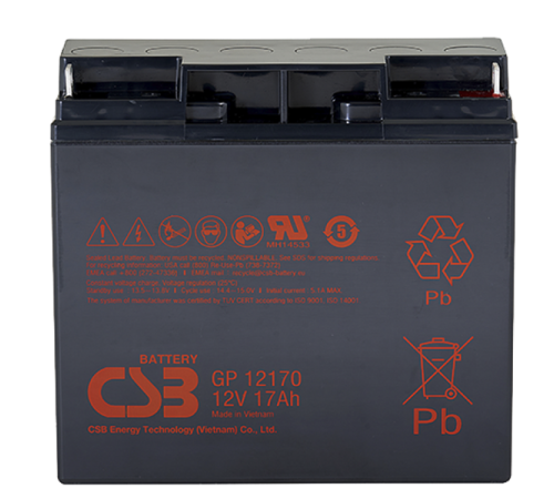 Акб CSB Аккумуляторная батарея для ИБП (12V/17Ah) (GP12170 B3 CSB)