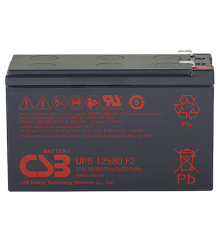 Акб CSB Аккумуляторная батарея для ИБП (12V/10.5Ah) (UPS12580 F2 CSB)
