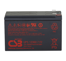 Акб CSB Аккумуляторная батарея для ИБП 12360 7 (12V/7.5Ah) (UPS123607 F2 CSB)