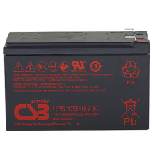 Акб CSB Аккумуляторная батарея для ИБП 12360 7 (12V/7.5Ah) (UPS123607 F2 CSB)