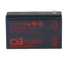 Акб CSB Аккумуляторная батарея для ИБП 12360 6 (12V/7.5Ah) (UPS123606 F2 CSB)