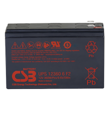 Акб CSB Аккумуляторная батарея для ИБП 12360 6 (12V/7.5Ah) (UPS123606 F2 CSB)