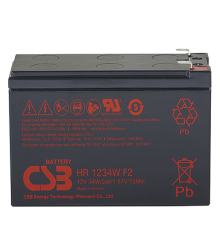Акб CSB Аккумуляторная батарея для ИБП (12V/9Ah) (HR1234W F2 CSB)