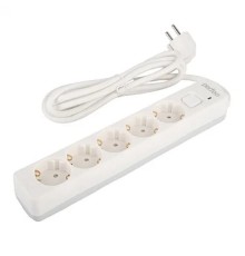 Perfeo сетевой фильтр "REAL  STREAM, 3,0м, 5 розеток, 16А, 3500 Вт, тройная защита, белый.