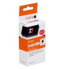 T2 CLI-521BK (IC-CCLI-521BK) Картридж для Canon MP540/620/630/980/PIXMA iP4700, черный, с чипом