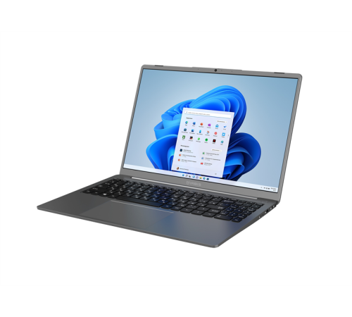 Ноутбук IRBIS Blizzard 16NBC1002 AMD Ryzen R5 5625U, 15.6"LCD 1920*1080P , 16GB sodimm +512GB SSD, AC wifi,  Front camera:  5000mha battery,NO OS/METAL/Silver (16NBC1502)