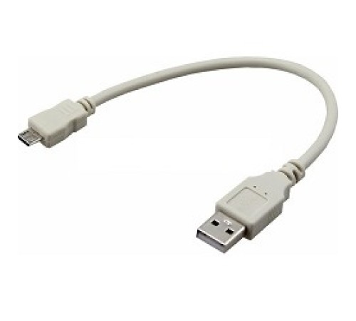 Rexant (18-1162) Кабель USB-A – micro USB, 2,4А, 0,2м, серый Rexant (18-1162) Кабель USB-A – micro USB, 2,4А, 0,2м, серый