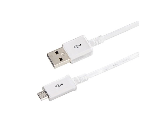 Rexant (18-4269) Кабель USB-A – micro USB, 1А, 1м, ПВХ, белый Rexant (18-4269) Кабель USB-A – micro USB, 1А, 1м, ПВХ, белый