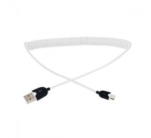 Rexant (18-4301) Кабель USB-A – micro USB, 2,4А,  1м, белый, витой