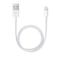 Rexant (18-0001) Кабель USB-A – Lightning для Apple, 2,4А, 1м, ПВХ, белый