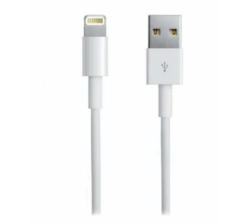 Rexant (18-1121) Кабель USB-A – Lightning для Apple, 2,4А, 1м, ПВХ, белый