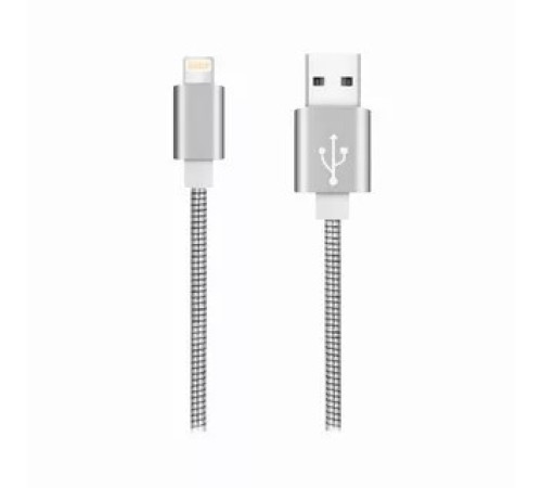 Rexant (18-4247) Кабель USB-A – Lightning для Apple, 2,4А, 1м, в металлической оплетке Rexant (18-4247) Кабель USB-A – Lightning для Apple, 2,4А, 1м, в металлической оплетке