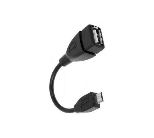 Rexant (18-1181) USB кабель OTG mini USB на USB шнур 0.15M черный Rexant (18-1181) USB кабель OTG mini USB на USB шнур 0.15M черный