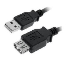 Rexant (18-1114) Кабель шт. USB-A – гн. USB-A, 2,4А, 1,8м, ПВХ, серый