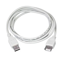 Rexant (18-1117) Кабель шт. USB-A – гн. USB-A, 2,4А, 5м, ПВХ, серый