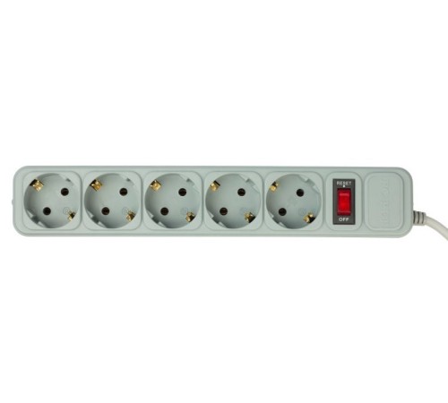 Сетевой фильтр PC Pet AP01006-1.8-G 1.8м (5 розеток) серый (пакет ПЭ) Сетевой фильтр PC Pet AP01006-1.8-G 1.8м (5 розеток) серый (пакет ПЭ)