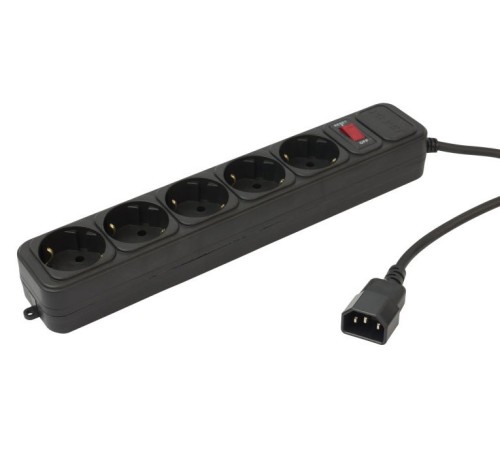 Сетевой фильтр PC Pet AP01006-E-B 1.8м (5 розеток) черный (пакет ПЭ) Сетевой фильтр PC Pet AP01006-E-B 1.8м (5 розеток) черный (пакет ПЭ)