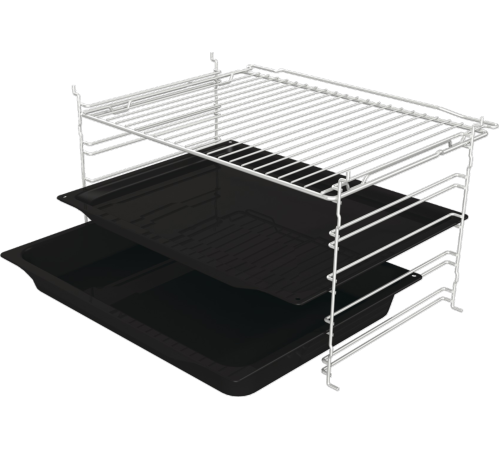Встраиваемые электрические духовки GORENJE/ Духовой шкаф, 77л, 60 см, ExtraSteam: приготовление с паром, Очистка паром AquaClean, черный