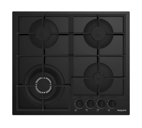 Газовая варочная поверхность Hotpoint HG 62FA/BK черный Газовая варочная поверхность Hotpoint HG 62FA/BK черный