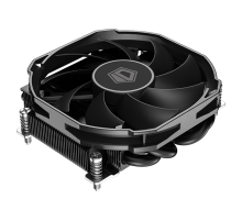 Cooler ID-Cooling IS-30A BLACK AM5/AM4 низкопрофильный высота 30mm ( TDP 100W, PWM, 4 тепл.трубки прямого контакта, FAN 92mm) BOX