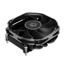 Cooler ID-Cooling IS-30A BLACK AM5/AM4 низкопрофильный высота 30mm ( TDP 100W, PWM, 4 тепл.трубки прямого контакта, FAN 92mm) BOX