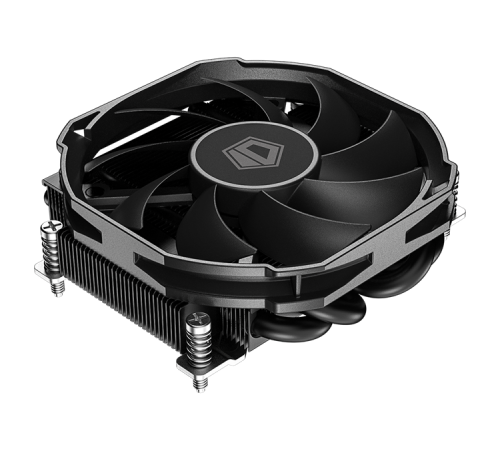Cooler ID-Cooling IS-30A BLACK AM5/AM4 низкопрофильный высота 30mm ( TDP 100W, PWM, 4 тепл.трубки прямого контакта, FAN 92mm) BOX