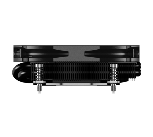 Cooler ID-Cooling IS-30A BLACK AM5/AM4 низкопрофильный высота 30mm ( TDP 100W, PWM, 4 тепл.трубки прямого контакта, FAN 92mm) BOX