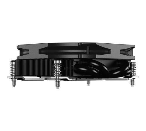 Cooler ID-Cooling IS-30A BLACK AM5/AM4 низкопрофильный высота 30mm ( TDP 100W, PWM, 4 тепл.трубки прямого контакта, FAN 92mm) BOX