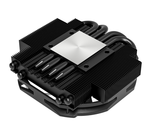 Cooler ID-Cooling IS-30A BLACK AM5/AM4 низкопрофильный высота 30mm ( TDP 100W, PWM, 4 тепл.трубки прямого контакта, FAN 92mm) BOX
