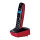 Р/Телефон Dect Panasonic KX-TG1611RUR красный/черный АОН