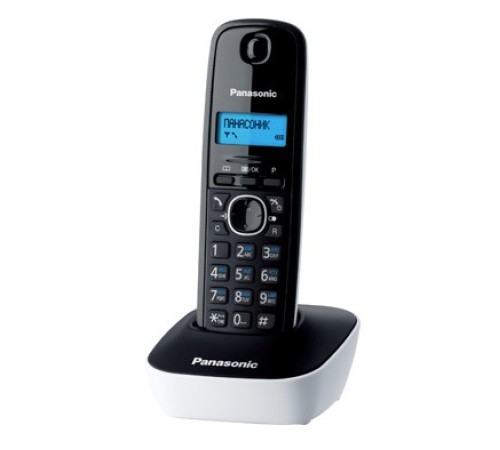 Р/Телефон Dect Panasonic KX-TG1611RUW белый/черный АОН Р/Телефон Dect Panasonic KX-TG1611RUW белый/черный АОН