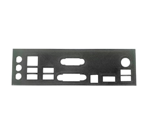 Exegate EX256641RUS Заглушка для задней панели корпуса ExeGate ATX/mATX черная