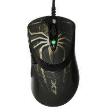 Мышь A4Tech Oscar Editor XL-747H коричневый/рисунок лазерная (3600dpi) USB2.0 (6but)