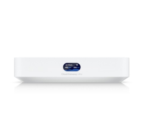 UBIQUITI UCG-Ultra Маршрутизатор 4 ядра (1,5 ГГц), 4х 1G RJ45, 1х 2.5G RJ45