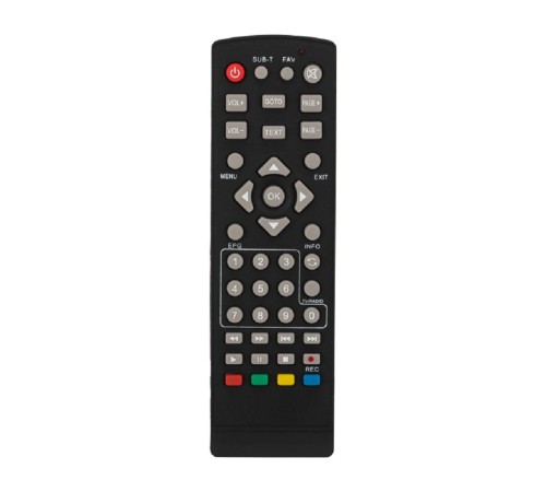 Rexant (38-0012) Пульт универсальный для приставки DVB-T2 Rexant (38-0012) Пульт универсальный для приставки DVB-T2