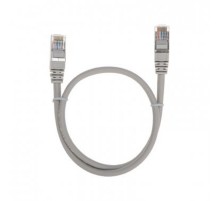 Rexant (02-0110-05) Патч-корд F/UTP, CAT 5e, RJ45-RJ45, 26AWG, LSZH, серый, 0,5м