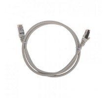 Rexant (02-0110-1) Патч-корд F/UTP, CAT 5e, RJ45-RJ45, 26AWG, LSZH, серый, 1м