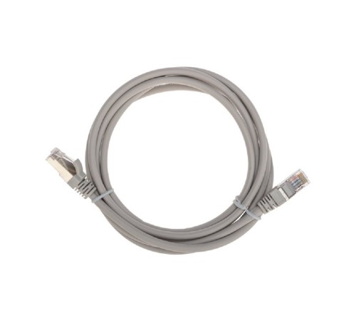 Rexant (02-0110-2) Патч-корд F/UTP, CAT 5e, RJ45-RJ45, 26AWG, LSZH, серый, 2м