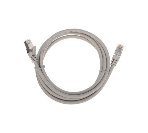 Rexant (02-0210-2) Патч-корд F/UTP, CAT 6, RJ45-RJ45, 26AWG, LSZH, серый, 2м