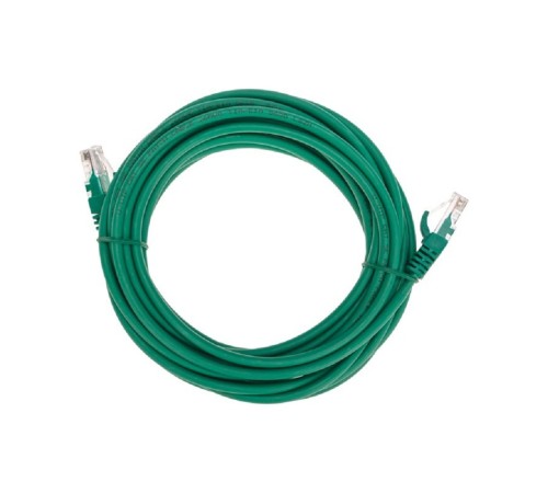 Rexant (02-0106-5) Патч-корд U/UTP, CAT 5e, RJ45-RJ45, 26AWG, LSZH, зеленый, 5м Rexant (02-0106-5) Патч-корд U/UTP, CAT 5e, RJ45-RJ45, 26AWG, LSZH, зеленый, 5м