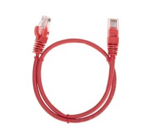 Rexant (02-0103-05) Патч-корд U/UTP, CAT 5e, RJ45-RJ45, 26AWG, LSZH, красный, 0,5м