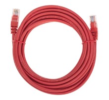 Rexant (02-0103-5) Патч-корд U/UTP, CAT 5e, RJ45-RJ45, 26AWG, LSZH, красный, 5м