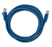 Rexant (02-0104-3) Патч-корд U/UTP, CAT 5e, RJ45-RJ45, 26AWG, LSZH, синий, 3м