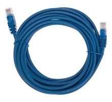 Rexant (02-0104-5) Патч-корд U/UTP, CAT 5e, RJ45-RJ45, 26AWG, LSZH, синий, 5м